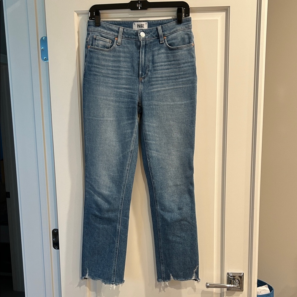 PAIGE Light Blue Ankle Jeans, Cindy